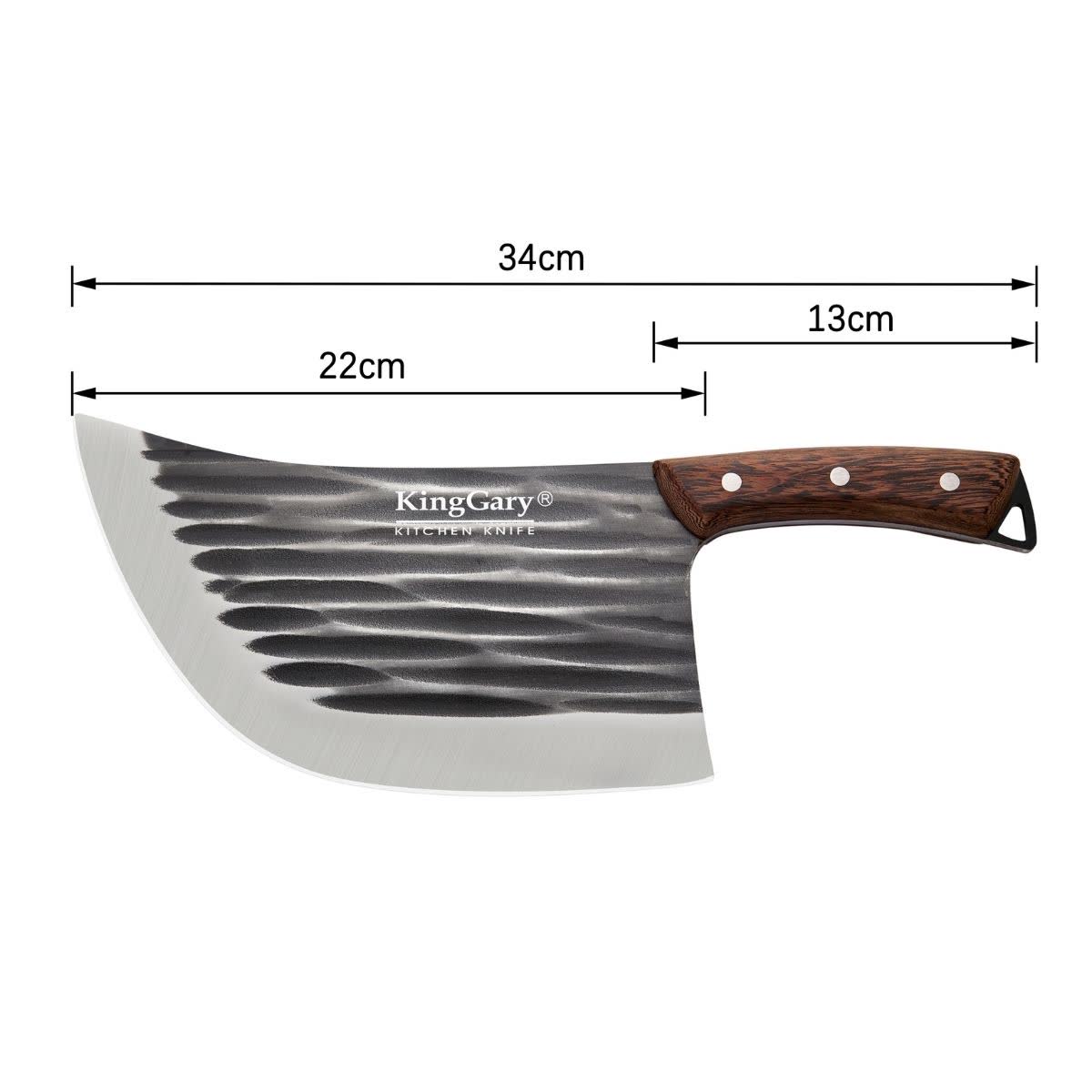 Pachet Satar Macelarie 22 cm + Cutit Universal 20 cm - 2