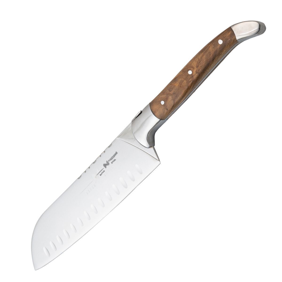Cutit Santoku 31 cm cu Alveole