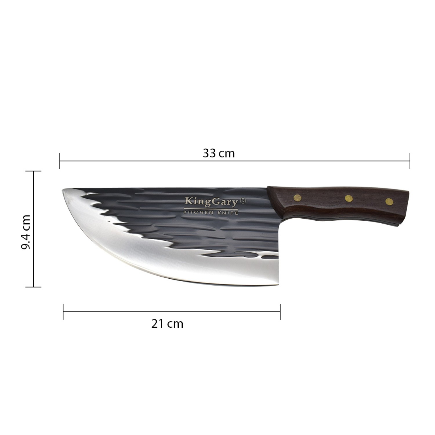 Pachet Cutit Macelar 33 cm + Satar Macelarie 15,5 cm - 3