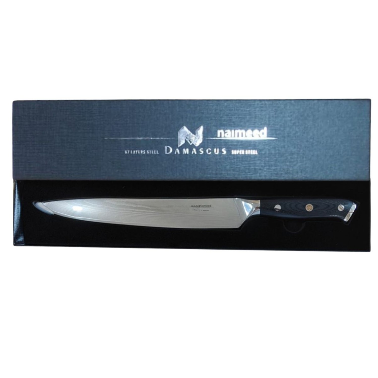 Cutit de Feliere din Otel Damascus, 37,5 cm - 2