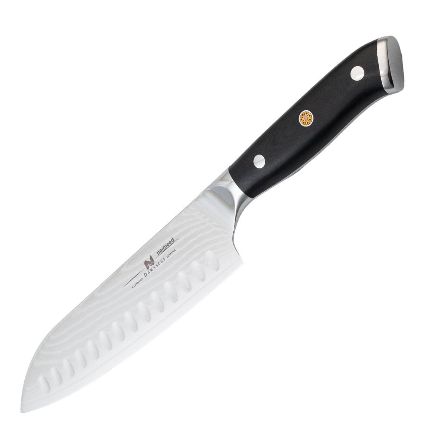 Cutit Santoku din Otel Damascus, 67 Straturi