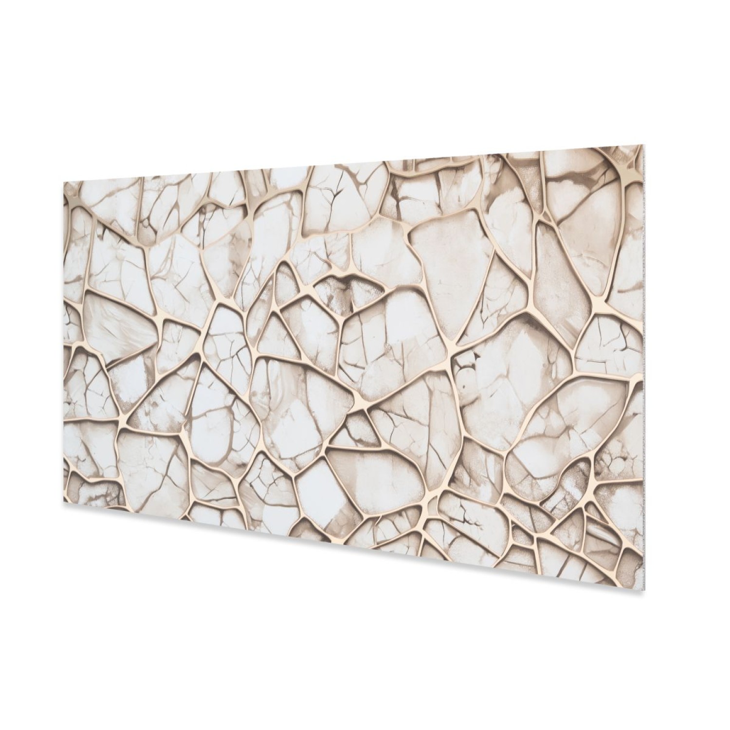 Set 6 Panouri Marmura cu Folie de Aluminiu, 60x30 cm - 3