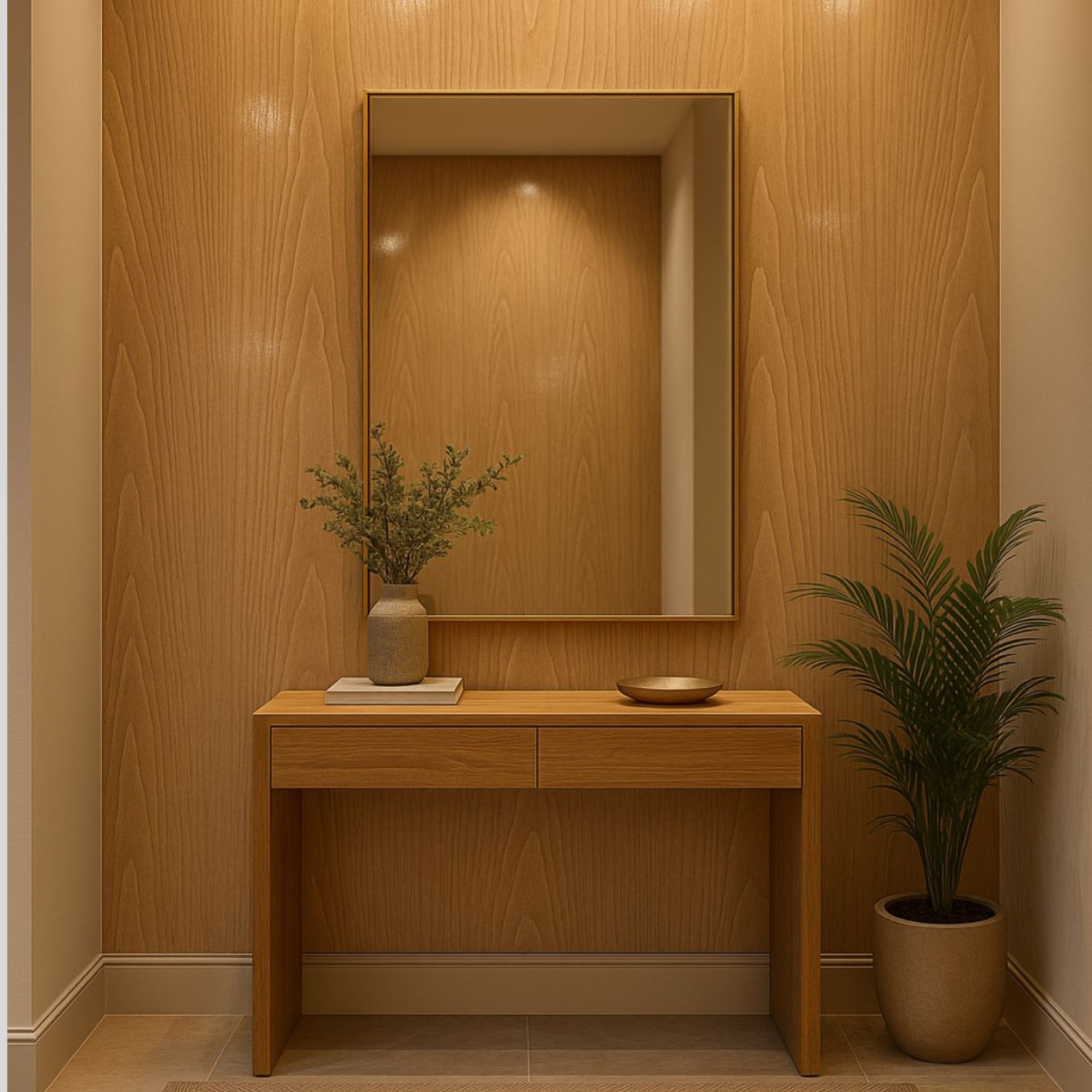 Rola Panou PVC Premium, Aspect Lemn in Relief, 120x280 cm - 3