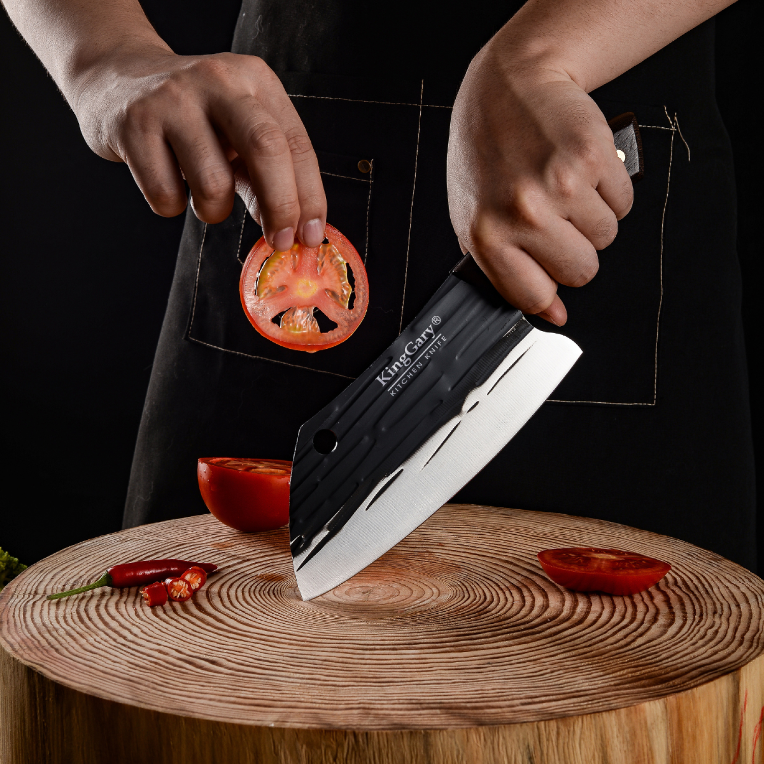 Pachet Satar Macelarie 19 cm + Cutit Universal 20 cm - 3