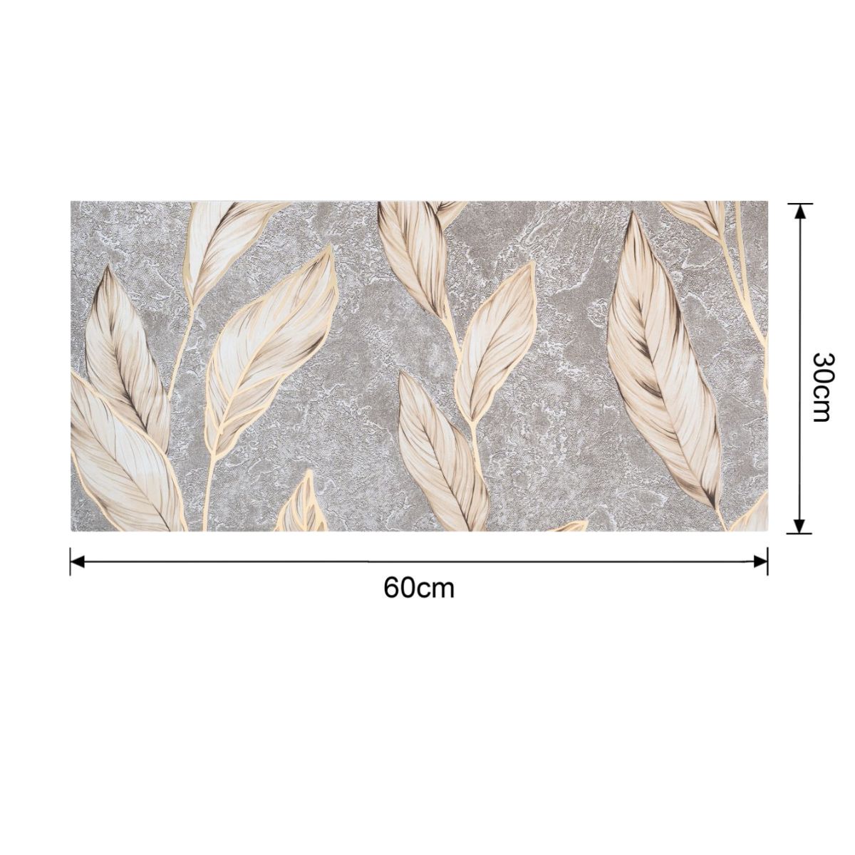 Set 6 Panouri Marmura Gri 60x30 cm - 9