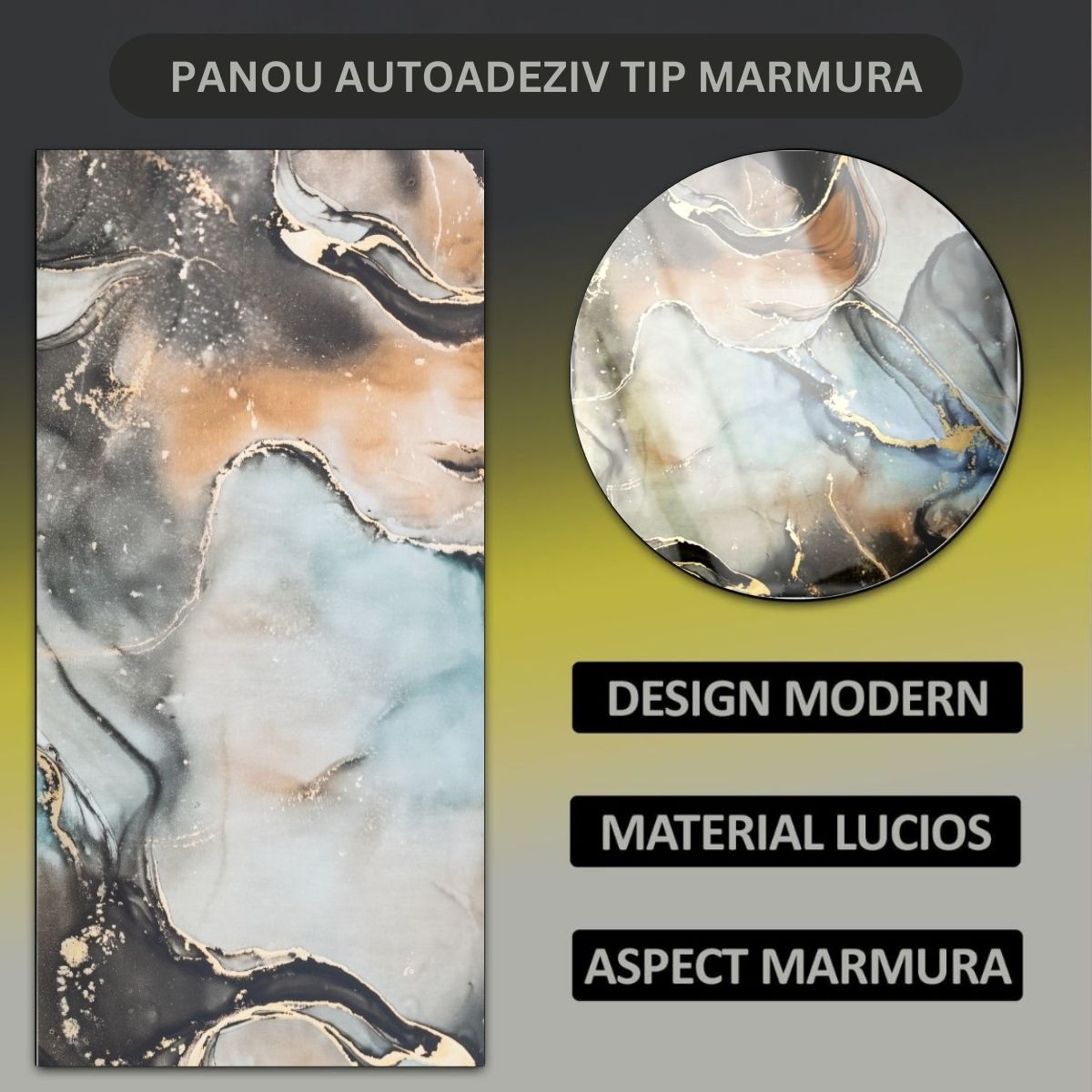 Set 6 Panouri Marmura 60x30 cm - 7